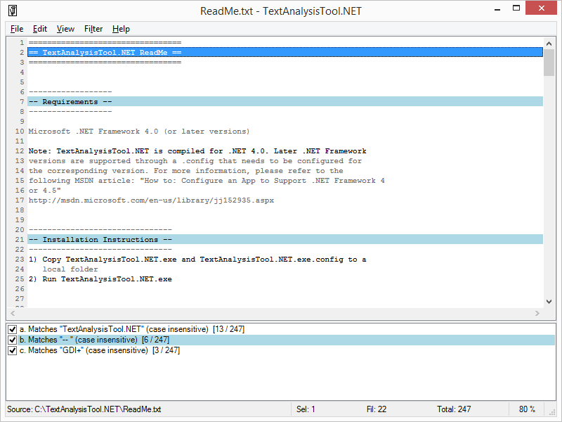 free text analysis tool